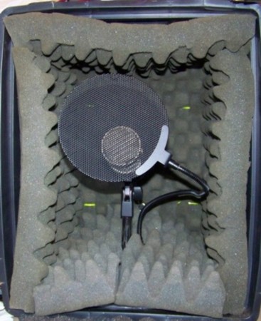 microphone isolation box